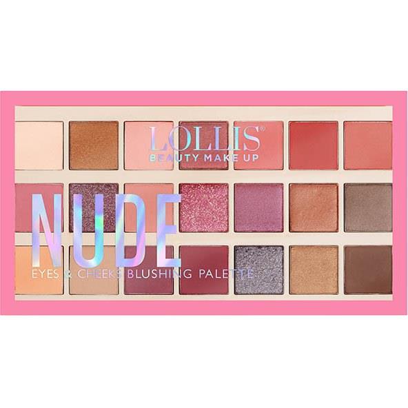 پالت سایه چشم لولیس21رنگLOLLIS NUDE-01