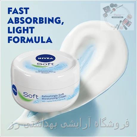 کرم مرطوب کننده نیوآ مدل Soft حجم 300 میلی لیتر