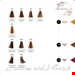 رنگ مو ویتاال salon exclusive سری بنفش قهوه ای	