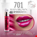 رژ لب مایع گیلیتر 24 ساعته مایا بروان 10میل