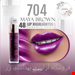 رژ لب مایع گیلیتر 24 ساعته مایا بروان 10میل