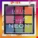 پالت سایه چشم لولیس مدل نئونی حجم 15 گرم Bright Neon Eyeshadow Palette