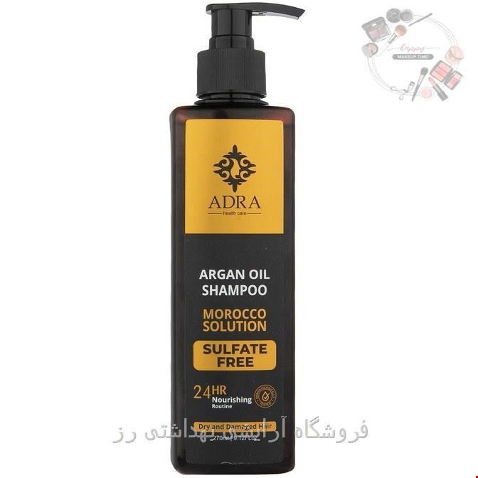 شامپو موی سر حاوی روغن آرگان و کراتین هیدرولیزشده 270میل آدرا 