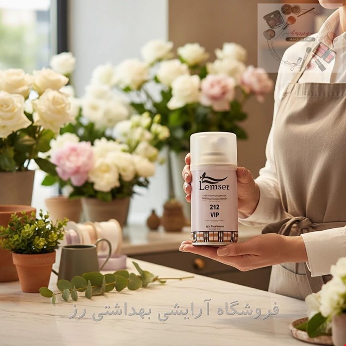 اسپری خوشبو کننده هوا لمسر مدل 212 VIP حجم 250 میلی لیتر