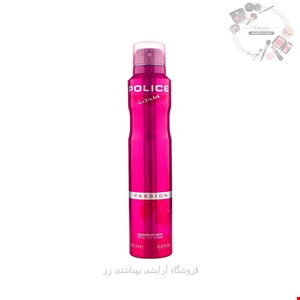 اسپری بدن زنانه پلیس مدل Passion حجم 200 میلی لیتر