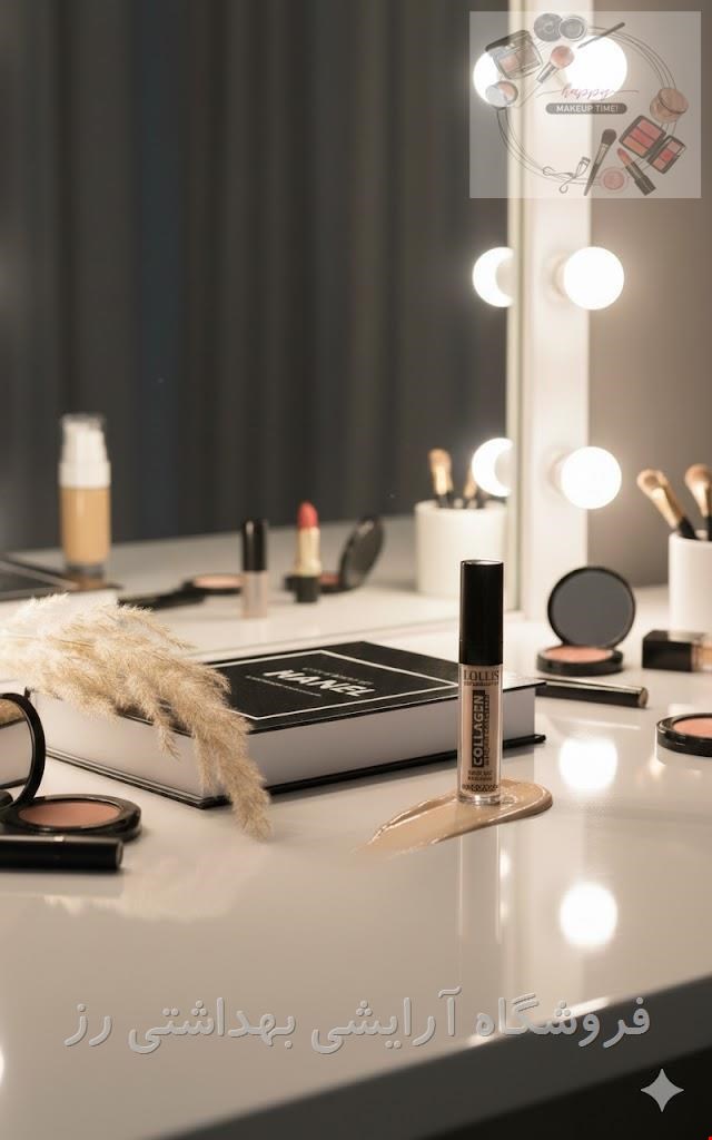 کانسیلر کلاژن دارمایع لولیس Concealer Collagen Liquid