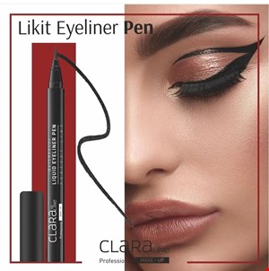 خط چشم ماژیکی مشکی کلارا clara