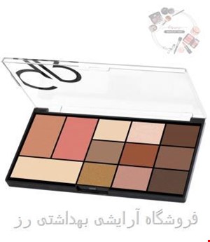 پالت چشم و صورت سیتی استایل گلدن رز مدل warm nude