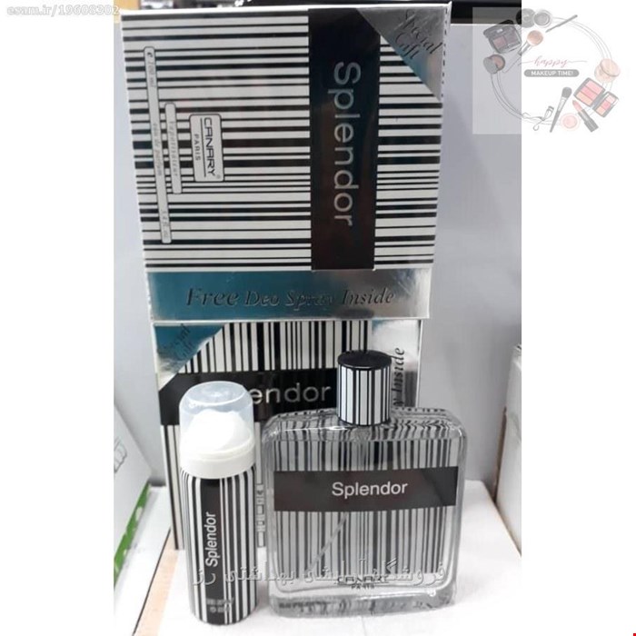 پک ادکلن اسپلندور + اسپری ا Splendor cologne pack + spray