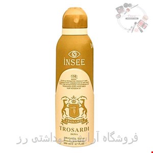 اسپری بدن زنانه اینسی مدل TRUSSARDI DONNA حجم ۲۰۰ میلی لیتر