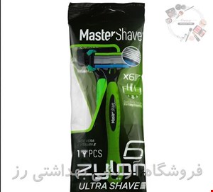 ژیلت مردانه 6 لبه مستر شیو مدل Zylon تکی