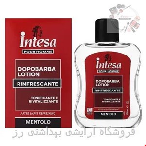 لوسیون افتر شیو اینتسا مدل Mentolo حجم 100 میلی لیتر