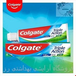 خمیر دندان کلگیت مدل Triple Action حجم 100 میلی لیتر