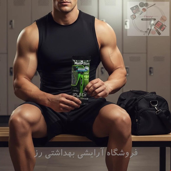 ژیلت مردانه 6 لبه مستر شیو مدل Zylon تکی
