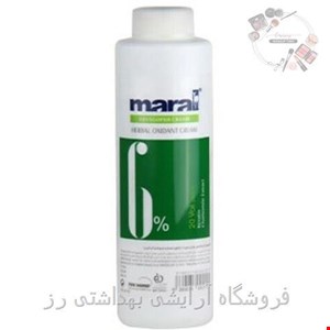 کرم اکسیدان گیاهی 6 درصد مارال (Maral) نمره 1 حاوی عصاره بابونه و کراتین 150میل