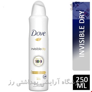  اسپری ضد تعریق داو مدل Invisible Dry حجم 250 میلی لیتر