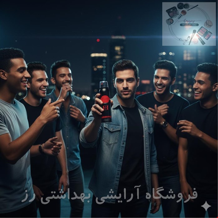  اسپری بدن مردانه ژک ساف مدل FF حجم 150میل  