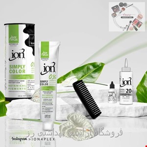کیت رنگ مو آیون پلکس بدون آمونیاک و سولفات سری شکلاتی