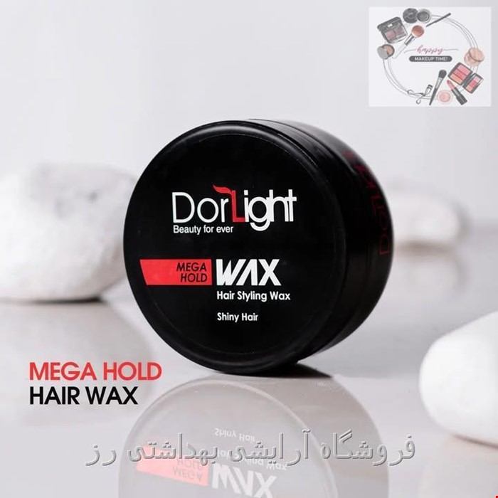 واکس مو مدل MEGAHold دورلایت Dorlight MEGA Hold Hair Styling Wax 300ml