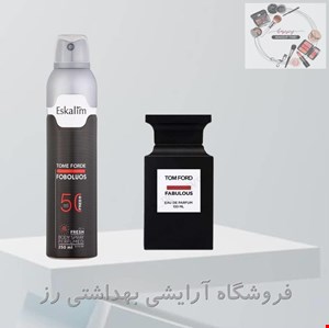 اسپری بدن مردانه اسکالیم مدل تام فورد فبیولسTOM Forde Fabulous