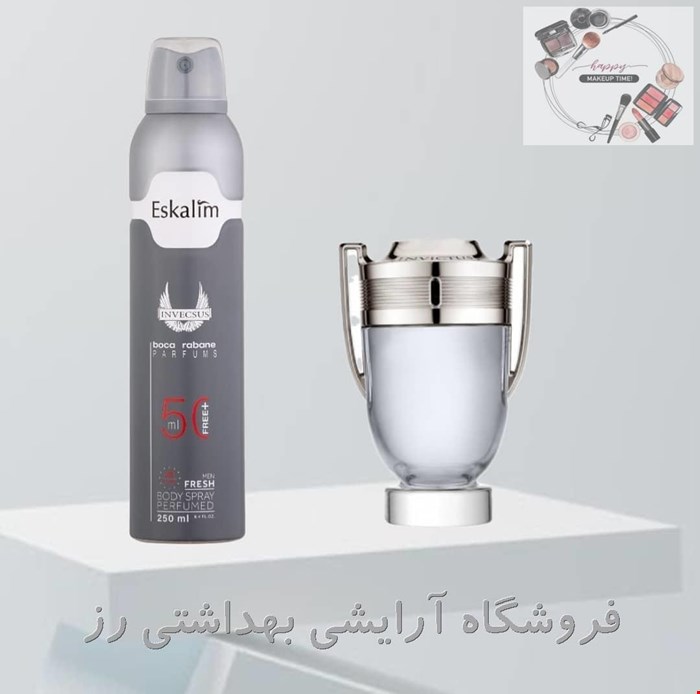 اسپری بدن مردانه اسکالیم مدل اینوکتوسInvictusحجم 250 میلی لیتر
