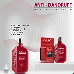 شامپو ضد شوره تخصصی زنیکس zenix ترکیه ضد قارچ و التهاب کف سر حجم 250 میل