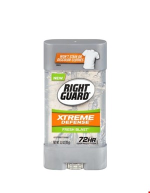ژل شفاف ضد تعریق مردانه رایت گارد مدل Xtreme Defense وزن 113 گرم