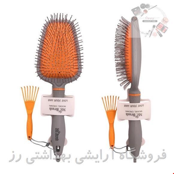برس مو مستر براش مدل Crown با سوزن استیل