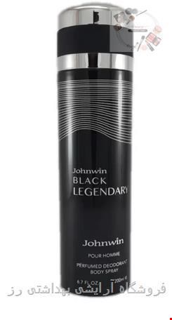 اسپری بدن جانوین مدل لجندمشکیBlack Legendary