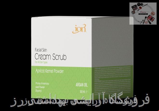 کرم اسکراب پوست صورت آیون پلکس