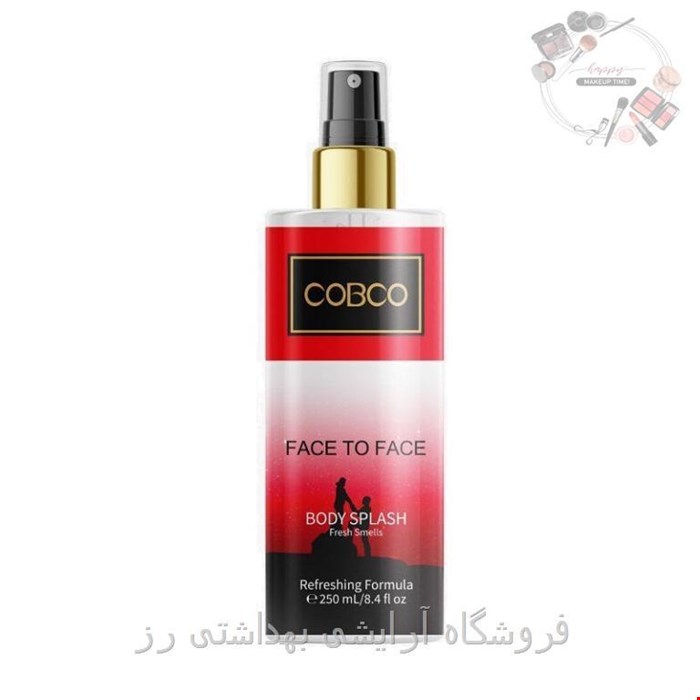 بادی اسپلش زنانه کوبکو مدل face to face حجم 250 میل