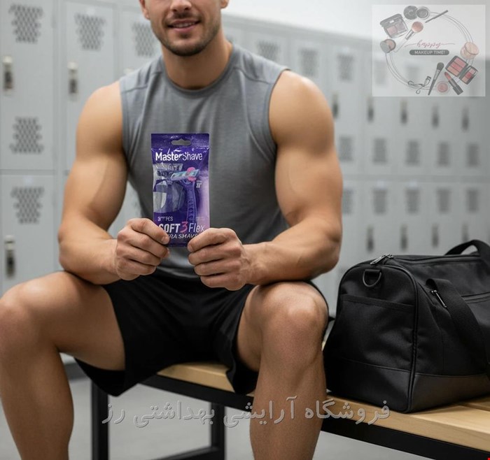 ژیلت 3 لبه مستر شیو مدل SOFT 3 Flex بسته 3 عددی