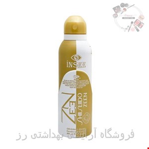 اسپری بدن زنانه اینسی مدل SHISEIDO ZEN حجم 200 میلی لیتر