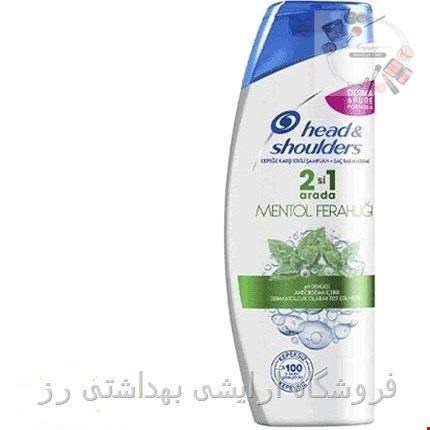 شامپو ضد شوره هد اند شولدرز خنک کننده پوست سر 2 در 1 نعناع 350 میل