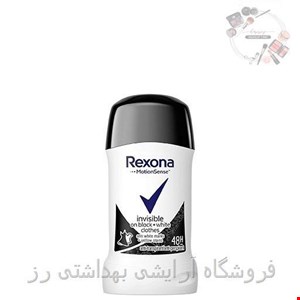 مام صابونی رکسونا زنانه اینویزیبل بلک اند وایت  Rexona Deodorant Invisible On Black+White Clothes