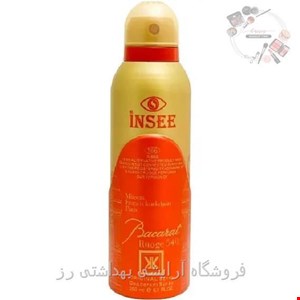 اسپری بدن زنانه اینسی مدل BACARAT ROUGE 540 حجم 200 میلی لیتر