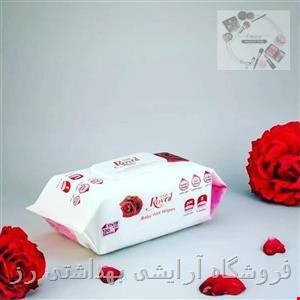 دستمال مرطوب آرایشی دست و صورت رویال اس اس بی 120 برگ