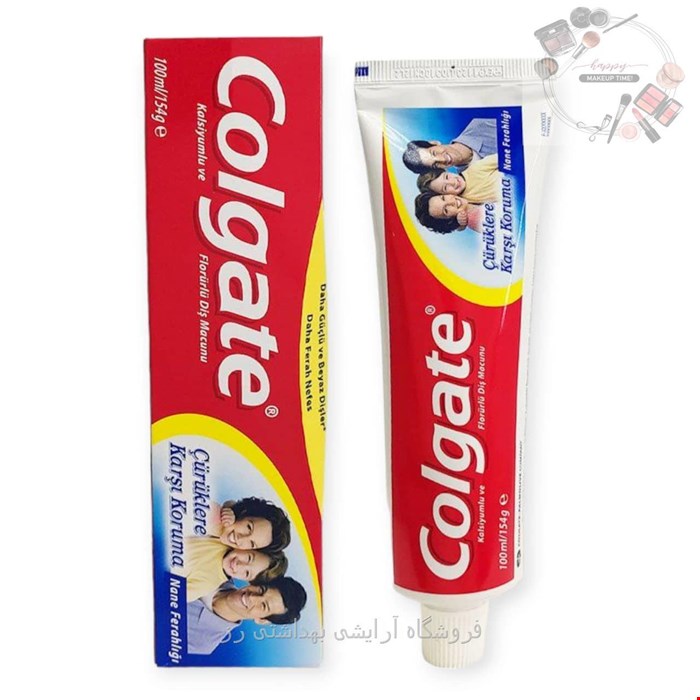  خمیردندان خانواده کلگیت مدل curuklere karsi koruma حجم 100 میل 