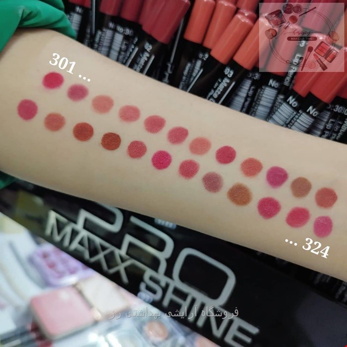  رژ لب مدادی پرومکس  مدل شاین مت کالر Matte Color 