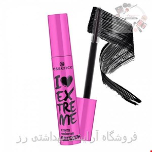 ریمل حجم دهنده اسنس مدل I Love Extreme Crazy Volume 